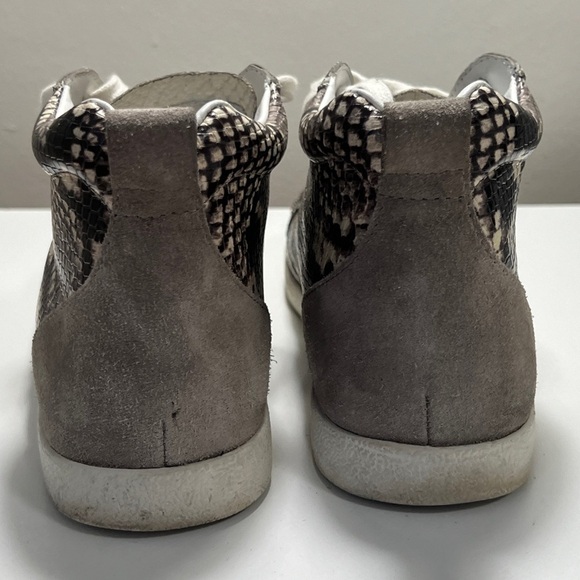 Paige Animal Print Ankle High Sneakers in Size 8.5 - Picture 10 of 11
